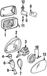 Genuine Porsche Frame Assembly Mount 911-731-241-02. Fixed Price $155.51.