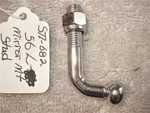 Mirror Housing Mount Ball Stud W/ Lock Nut, Interior New. 56L Corvette. Fixed Price $20.75.