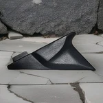 98-02 Honda Accord 2DR Right Mirror Inner Door Garnish Cover Gray 76220-S82-A000. Fixed Price $17.09.
