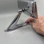 1967 1968 Mustang Rearview Outside Door Mirror Chrome Housing Torino Fairlane. Fixed Price $48.78.