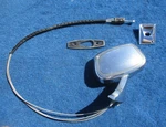 1974 1976 Buick Lesabre Electra Remote Mirror Oem Gm Nice Used W/ Bezel & Gasket. Fixed Price $99.99.