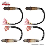 Set Of 4 New Bosch Oxygen O2 Sensor For 2005-2016 Porsche Boxster. Fixed Price $78.50.