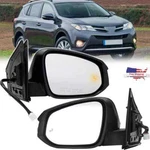 Left+right Side Mirror W/blind Spot Turn Signal Heated For Toyota RAV4 2013-2018. Fixed Price $118.61.