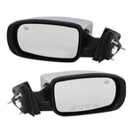 Power Mirror Heated Manual Fold Chrome Set Of For 2011-2014 Chrysler 200 Sedan. Fixed Price $121.56.
