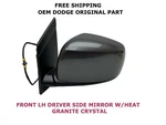 2008-2020 Dodge Grand Caravan Left Side Mirror W/heat Granite Crystal 1AB731AUAM. Fixed Price $90.00.