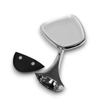 Chrome Exterior Mirror With Rubber Right For Mercedes Pontoon. Fixed Price $185.38.