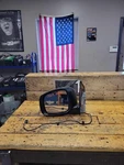 08-10 Caravan Left Driver Door Mirror Heated *silver* W/o Blind Spot Alert. Fixed Price $56.08.