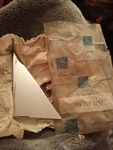 W116 Chrome Outside Triangle Mirror Nos Genuine. Fixed Price $90.00.