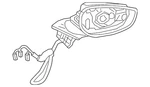 Genuine Mazda Mirror Assembly BEEW-69-121F. Fixed Price $182.39.