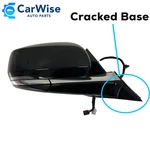 2021-2024 Jeep Grand Cherokee Rh Side Mirror W/ Turn Blind Oem 68552254AA Black. Fixed Price $189.99.