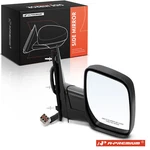A-premium Passenger Power Mirror With Manual Folding Ford E-150 E-250 07-08. Fixed Price $64.09.