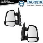 Exterior Manual Mirror Temperature Sensor W/ Signal Lh Rh Pair For Ram Cargo Van. Fixed Price $176.01.