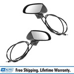 Manual Remote Mirror Pair Set Left/right For 86- 90 Caprice. Fixed Price $134.95.