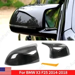 For Bmw X3 F25 X5 F15 X6 F16 2014-2018 Real Carbon Fiber Side Mirror Cover Caps. Fixed Price $109.99.