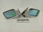Bmw 735I E32 Pair Of Left & Right Side Rear View Mirror White Fits 1988-1992. Fixed Price $67.40.