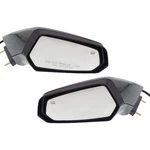 Brand New Power Heated Mirror Pair Set Left Lh Right For Chevy Camaro. Fixed Price $95.68.