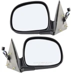 For 98-05 Jimmy Blazer Envoy Rear View Mirror Power Heat Manual-fold Set Pair. Fixed Price $100.95.