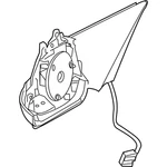 Genuine Mercedes-benz Oe Mirror Frame 216-810-18-76. Fixed Price $439.71.