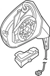 Vw/audi/porsche 5G1857507EB9B9 Door Mirror. Housing. Fixed Price $283.93.