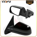 Pairs Black Mirrors Power Heated Side Manual Fold For 07-16 Toyota Tundra. Fixed Price $108.50.