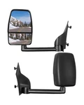 Cciyu Black Left And Right Side View Mirror Manual Folding Operated No.... Fixed Price $271.01.