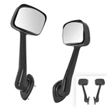 Pair Black Hood Mirrors For Freightliner Cascadia Truck 2008-2017 Left&right New. Fixed Price $64.53.
