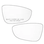 Right Passenger & Left Driver Side Mirror Glass For 09-17 Vw Cc Eos 16-18 Passat. Fixed Price $29.86.