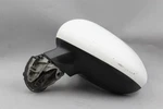 Left Driver Side White Door Mirror Power Heated Fits 2012-2014 Kia Rio Oem 45607. Fixed Price $78.75.
