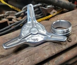 Aluminum Spinner Cap W Threaded Bung Hot Rod Mooneyes Gas Tank Vtg Style. Fixed Price $249.99.