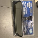 Napa Universal Black Stainless Steel Day Night Interior Rear View Mirror 7302067. Fixed Price $24.00.