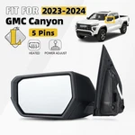 Left Side Mirror For 2023 2024 Gmc Canyon W/ Heated Power Adjust Pins 85655428. Fixed Price $155.43.