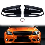 Glossy Black Wing Mirror Cover Cap For Mercedes Benz W204 W176 W212 CLA250 C63. Fixed Price $40.99.