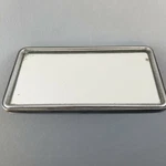 1930S 1940S 50S Chrome Exterior Sideview Rectangular Mirror Fender Vintage. Fixed Price $44.89.