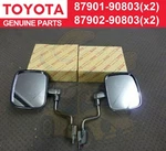 Toyota Genuine New Land Cruiser 74-80 BJ40 Outer Mirror & Arm Pair Lh Rh. Fixed Price $351.45.