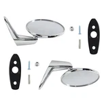2PCS Chrome Outside Door Rearview Mirror Set For Dodge Plymouth 1966-1975. Fixed Price $79.97.