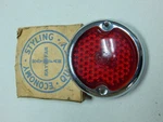 Kd Lens Glass ! Nos Tail Light Ford Model Rat Hot Rod Car W/ Chrome Bezel. Fixed Price $28.00.