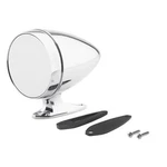 Scott Drake C5RZ-17696-AS Mirror, Chrome, Bullet, Oval, Manual, Ford, Each. Fixed Price $149.95.