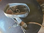 1970-72 Skylark Gs Sun Coupe Chrome Remote Mirror With Tri Shield Emblem Lh Door. Fixed Price $85.00.