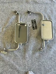 1967-1972 Ford F100 F250 F350 West Coast Swing Lock Mirrors Stainless. Fixed Price $845.00.