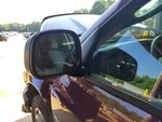 Used Left Door Mirror Fits: 2005 Dodge 1500 Pickup Power Exc. Trailer Tow. Fixed Price $55.00.