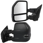 Towing Mirrors Power Heated Signal Sensor Pair Side 8PIN 15-20 Ford F-150. Fixed Price $154.35.