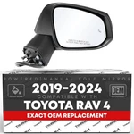 Toyota RAV4 Passenger Side Mirror Replacement - Powered Adjustment, Manual Fo.... Fixed Price $110.19.