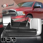 Manual Adjust+puddle Light+flip Up Towing Mirrors For 09-16 Dodge Ram 1500-5500. Fixed Price $120.66.