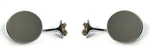 Pair Universal Stainless Steel Peep Mirrors Long Arm Style Ford Dodge Chevy. Fixed Price $39.99.
