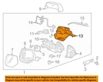 Gm Oem 18-23 Traverse Front Door Outside Mirrors-bracket 23463324. Fixed Price $47.69.