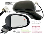 Heated Mirror Assembly With Bsm For Santa Fe Sel Model 2021-2023 Passenger Side. Fixed Price $140.22.