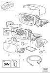 Volvo 31371143 Door Mirror (right).. Fixed Price $336.07.