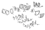 Genuine Mercedes-benz Fog Lamp 000-820-66-56. Fixed Price $417.48.