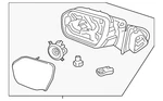 Genuine Ford Mirror Assembly NL1Z-17682-AB. Fixed Price $892.16.