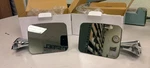 1970-1972 Chevy Gmc Pick Up Blazer Jimmy Suburban, Outer Door Mirrors Pair Lh/rh. Fixed Price $90.00.